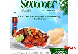 Rs 4000 cafe bogie summer deal 8 for rs.4000/- for hospitality - restaurants