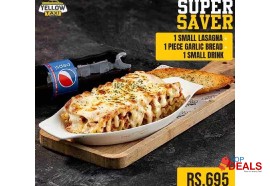 Rs 695 yellow taxi pizza co.super saver deal 4 for rs.695/- for food - pizza