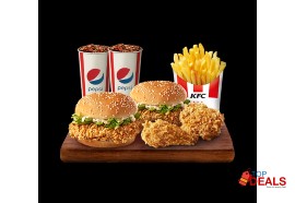 Rs 1450 kfc xtreme duo box for rs.1450/- for food - burger