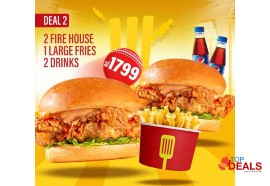Rs 1799 burger lab offering cricket combo 2 for rs.1799/- for food - burger