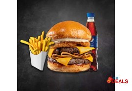 Rs 849 mighty burger premium deal 3 for rs.849/- for food - burger