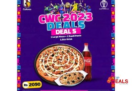 Rs 2090 cukoos cwc 2023 deal 5 for rs.2090/- for food - burger