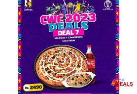 Rs 2490 cukoos cwc 2023 deal 7 for rs.2490/- for food - burger