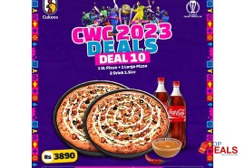Rs 3890 cukoos cwc 2023 deal 10 for rs.3890/- for food - burger