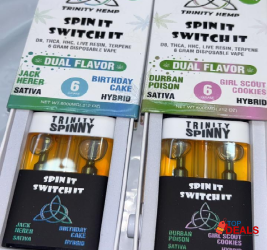 Trinity Hemp Spinny 6G Disposable Vape Price In Pakistan - 03001597100