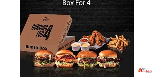 8oz Burgers Box For 4 For Rs.3799 