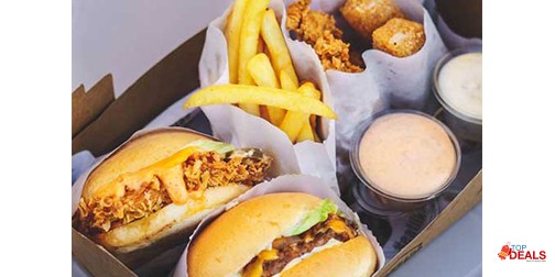 Burger Boss Boss Duo Handy Burger Box For Rs.1400 