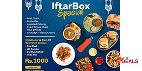 Rajdhani Delights Karachi Special Iftar Box For Rs.1000 