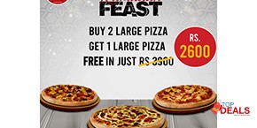 Alen's Grilled and Fried Chicken Get One Large Pizza Free 