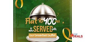 B.STRO - Restaurant & Play Cafe FLAT Rs.400/- off on Breakfast Buffet 
