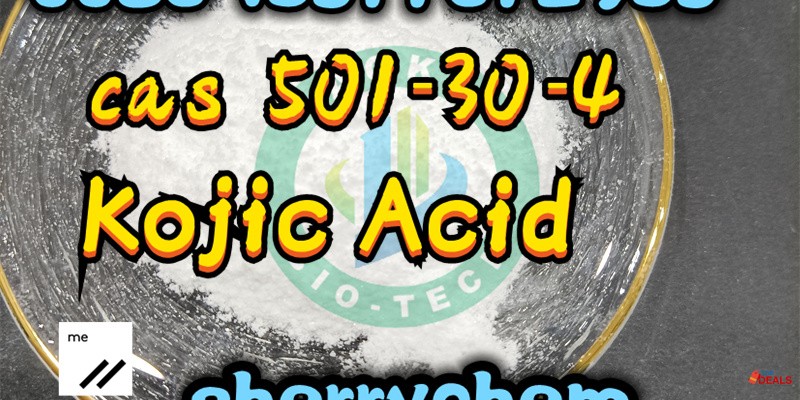 Buy kojic acid 99% white powder 501-30-4 