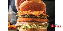 Burger O'Clock Upto 40% off on entire menu 