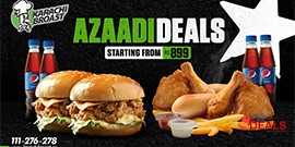 Karachi Broast! Azadi Deals Rs.899 