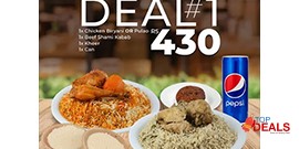 Karachi Foods Summer Deal 1 For Rs.430/- 