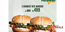 Krispy2GO Asal Azadi Deal For Rs.499/- 
