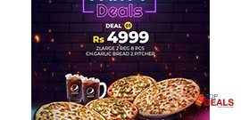 Pizza One Party Deal For Rs.4999/- 