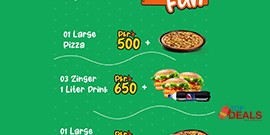 Pizza Jee's Enjoy our Fun Deals to satisfy your Cravings 