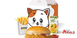 Burger O'Clock Burger Meal For Rs.549 