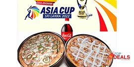 Karachi Pizza Asia Cup Deal 1 For Rs.1100 