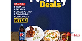 Bites 4 Delight  Family Deal 1 For Rs. 700 