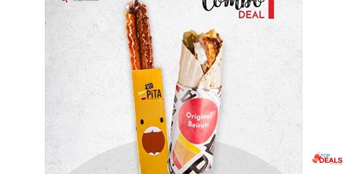PITA - The Shawarma Revolution! Combo Deal 1 For Rs.499 