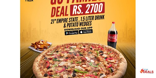 New Yorker Pizza Go Family Deal For Rs.2700 