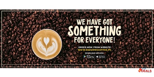 Esquires Coffee Pakistan 40% Discount with Bank Al Habib 