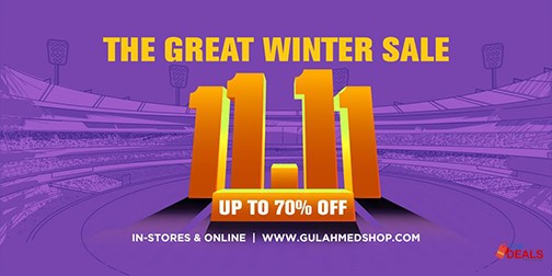 Gul Ahmed Ideas 11.11 Sale! Upto 70% Off 