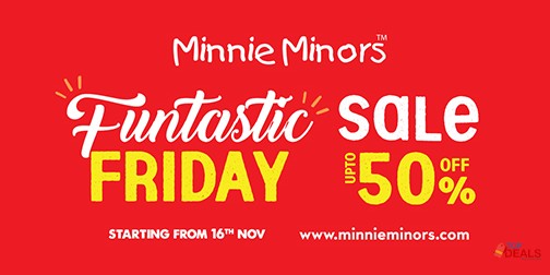 Minnie Minors Fantastic Friday Sale! Upto 50% Off 