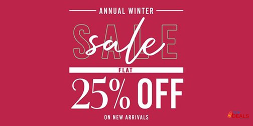 Kayseria Winter Annual Sale Flat 25% Off 
