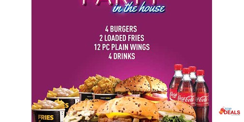 HOB - House Of Burgers Party In The House Deal For Rs.2999 