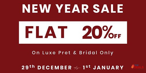 Naqshi New Year Sale Flat 20% Off 