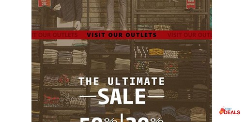HR Clothing's The Ultimate Sale Flat 20% & 50% Off 