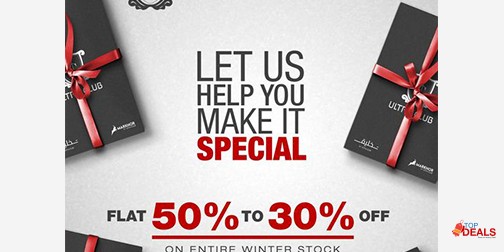 Valentine's Day Sale at Ultra Club Flat 50% Off 