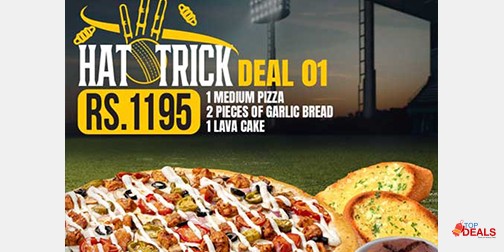 Yellow Taxi Pizza Co.Hattrick Deal 1 For Rs.1195 
