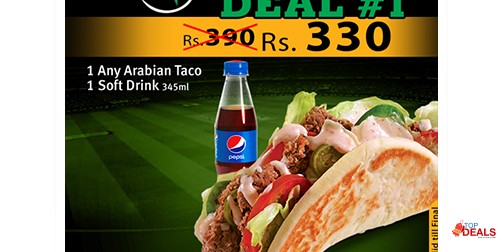 Mom's TIFFIN PSL Deal 1 For Rs.330 