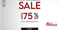 Portia Pre Ramadan Sale! Upto 75% off 