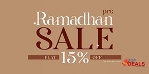 Kayseria Pre Ramadan Sale Flat 15% Off 