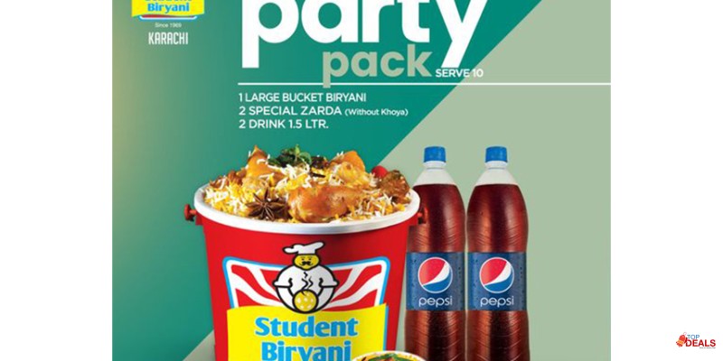 Student Biryani Party Pack Rs.3900 