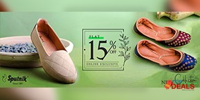 Sputnik Footwear Online Exclusive Offer Flat 15% Off 