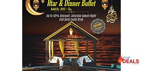 Sajjad Restaurant Iftar Buffet for Adults Rs.2695 