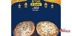 Karachi Pizza Iftar Deal 1 For Rs.900 