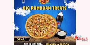 The Big Pizza Big BIG Ramadan Treats Deal 1 For Rs.1799 