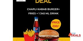 Pizza Spice Pizza Spice Deal 1 For Rs.230 