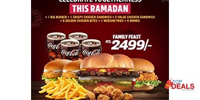 Hardee's Ramazan Iftar Deals! Starting Rs. 2499 