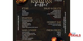 La Chine Pakistan Iftar Buffet For Kids For Rs.975 