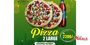 Pay Say Pizza Ramadan Deal 1 For Rs.2200 