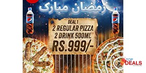 Day Night Pizza Ramadan Deal 1 For Rs.999 