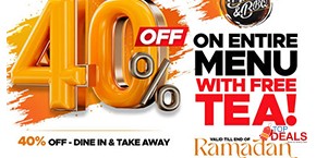 Bun&BBQ UP TO 40% off on Entire Menu 