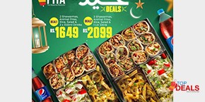 PITA - The Shawarma Revolution! Eid Combo Platter Deal For Rs.1649 